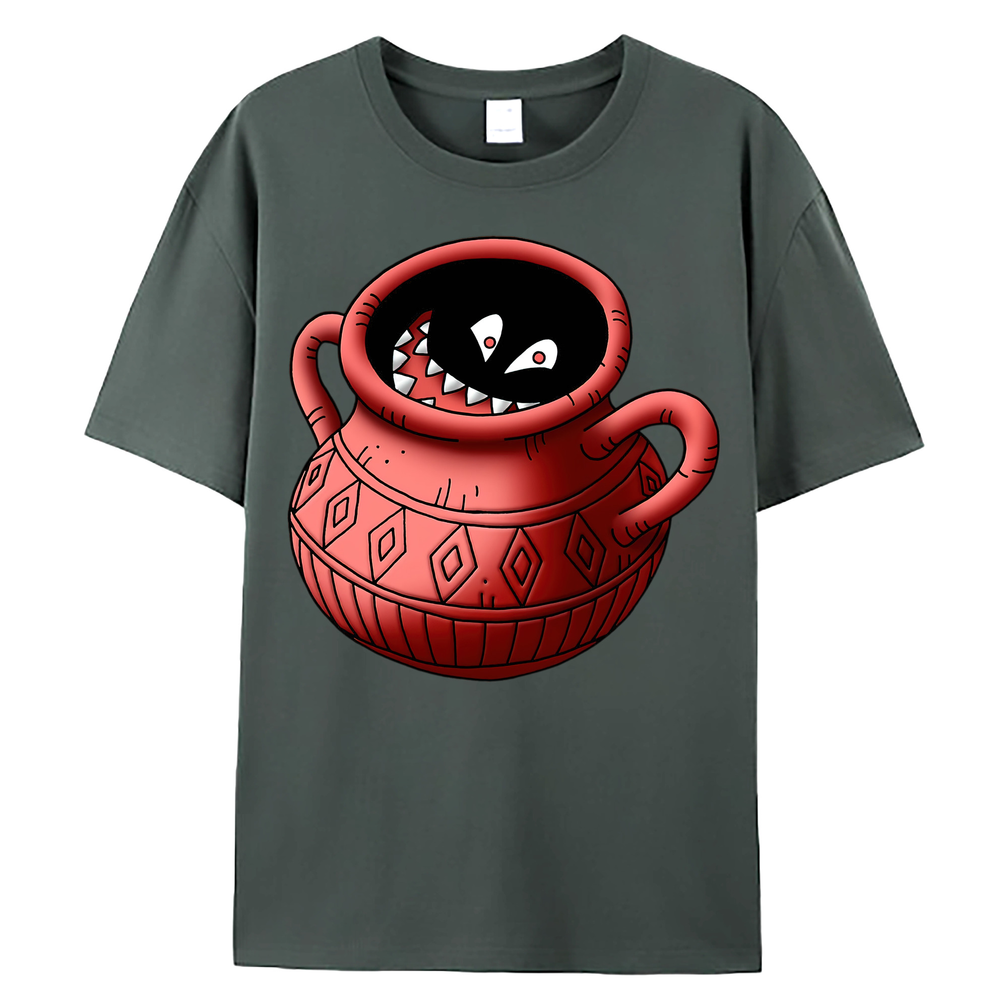 （画像用） ドラゴンクエスト Doragon Kuesuto Dragon Quest 綿100％ メンズ半袖Tシャツ｜肌触りやわらか＆通気性
